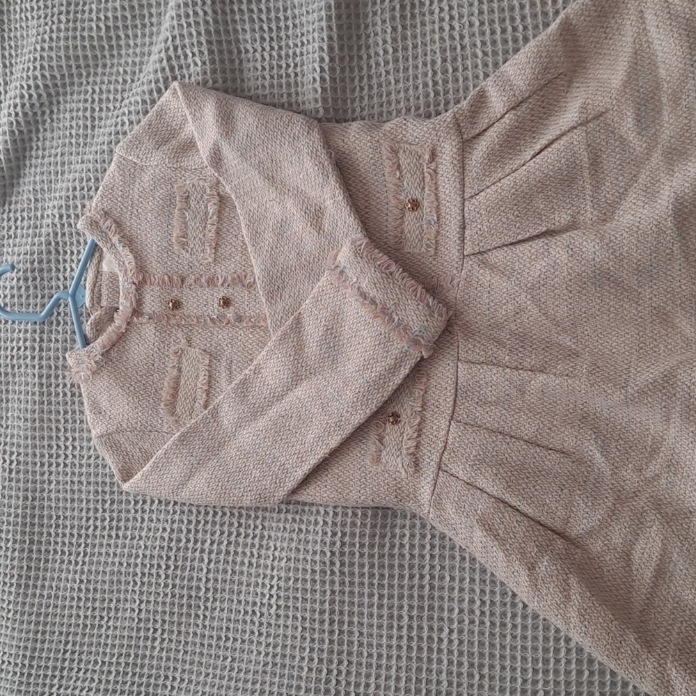 Holiday Tweed dress for girls